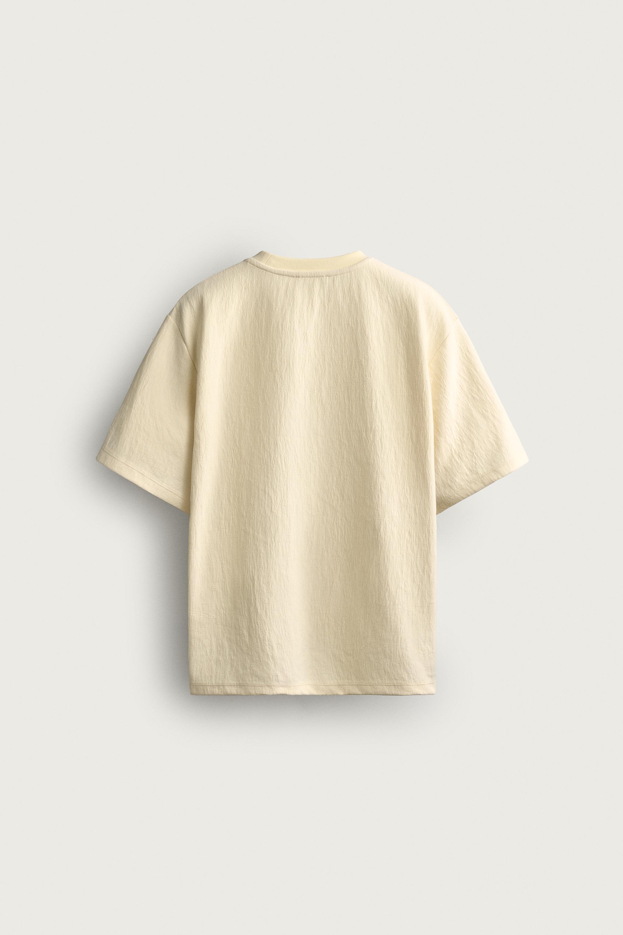 T-SHIRT RELAXED STRUCTURÉ